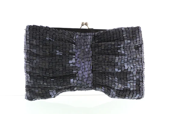 Pochette Canna di Fucile con Perlina Nera