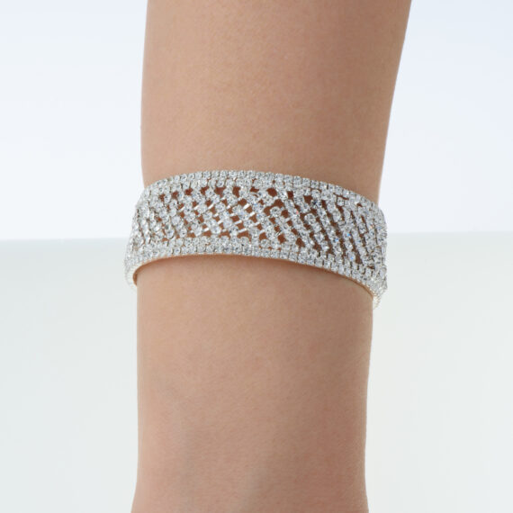 Bracciale Strass Chiuso