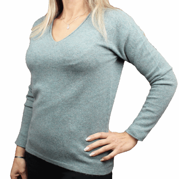 SCOLLO V CASHMERE