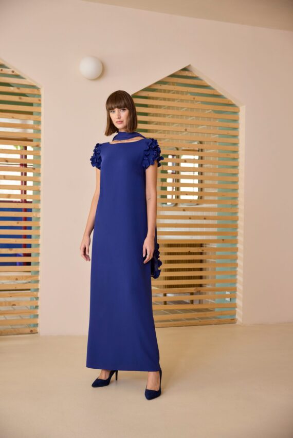 Abito Lungo Carla Ruiz blu