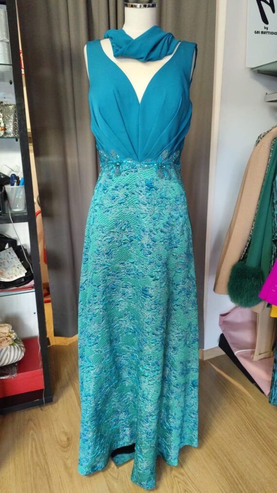 Abito Lungo Carla Ruiz verde