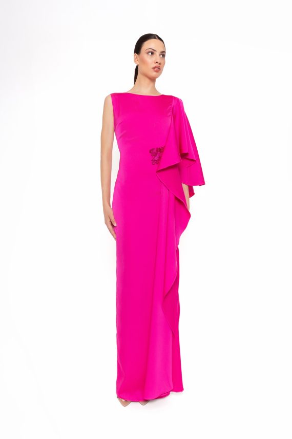 Abito Carla Ruiz FUCSIA