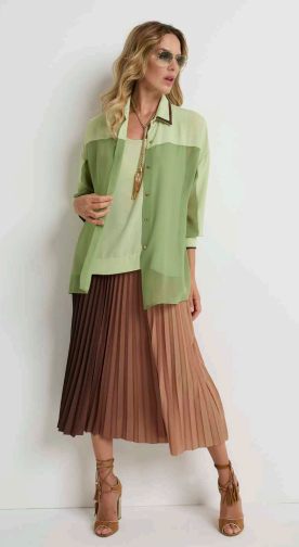 Top Piero Moretti Pistacchio