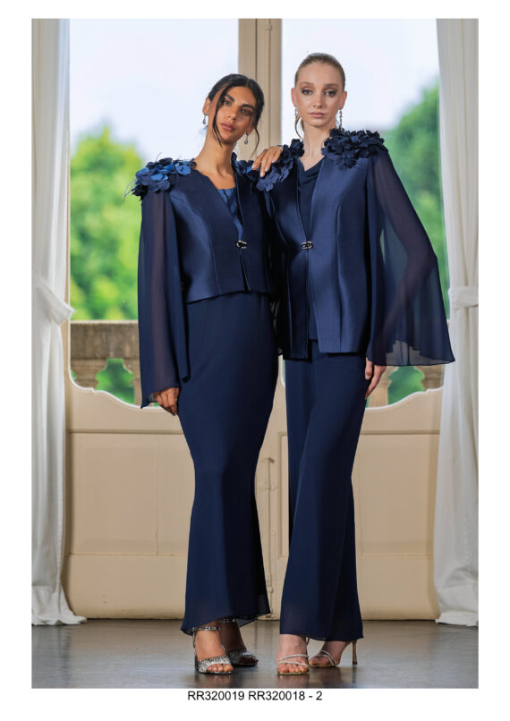 Completo Musani indaco rosa