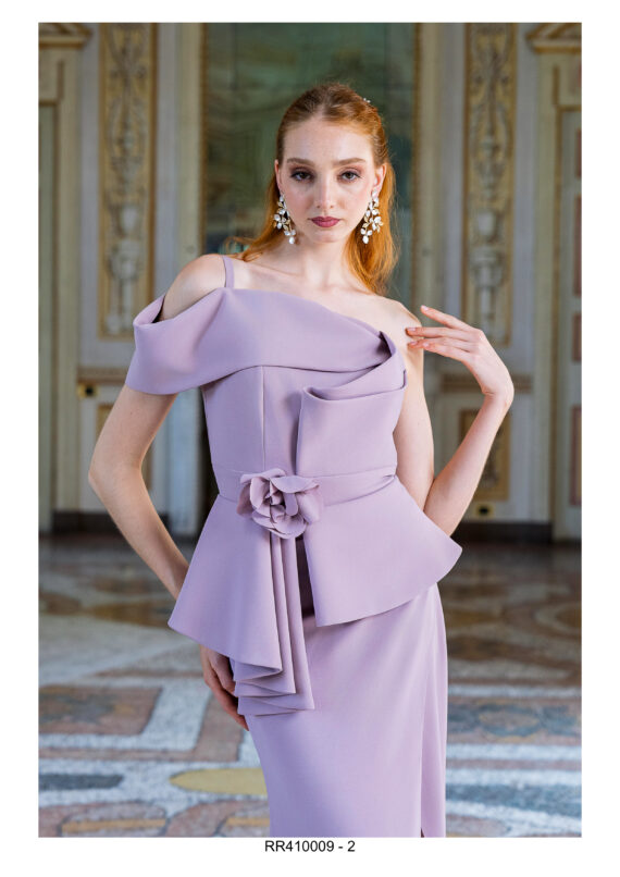 Abito Lungo Musani indaco