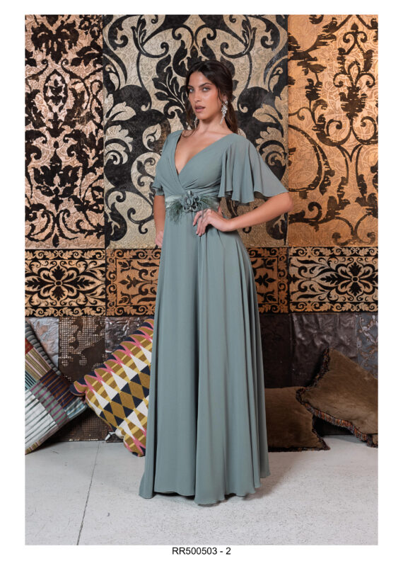 Abito Lungo Musani smeraldo