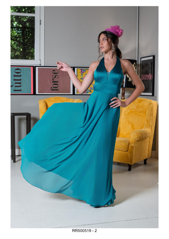 Abito Lungo Musani salvia