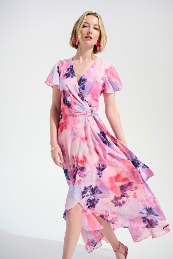 Abito Joseph Ribkoff fantasia rosa