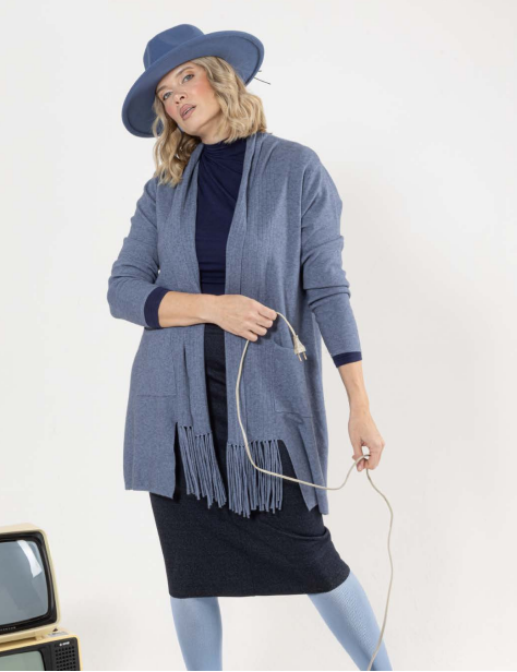 Cardigan Marina Talia denim