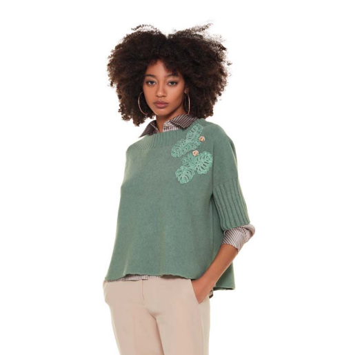Maglia Gai Mattiolo salvia