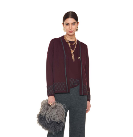 Cardigan Gai Mattiolo grigio