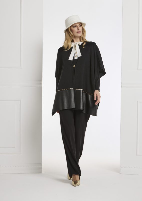 Gilet lana Ecopelle Piero Moretti