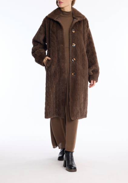 Cappotto Leo Guy cacao